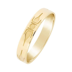 Alliance ruban en or jaune motifs flèche faitière.-Alliance or et argent-Marque:Référence: R.4-LG-L10.28Métal: Or jauneTitre: 18 caratsPoids du métal: 2,30 GrComment choisir sa taille de doigt:cliquer pour découvrir notre guide des tailles imprimable-DIAM'S- -DIAM'S NC