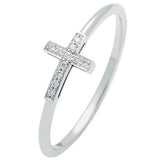 Bague croix en or blanc sertie de diamants-Bagues diamants-Marque:Référence: D9.69-OBMétal: Or blancTitre: 18 caratsPoids du métal: 1,10 GrType de pierre: Diamant(s)Poids: 0,09 CtForme - taille: Taille brillantCouleur: FPureté: SI1Comment choisir sa taille de doigt:cliquer pour découvrir notre guide des tailles imprimable-DIAM'S- -DIAM'S NC