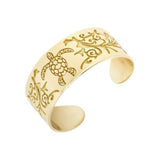 Bague de pied en or jaune. motif tortue-Bagues de pied-Marque:Référence: L.BP3Métal: Or jauneTitre: 18 caratsPoids du métal: 2,70 GrComment choisir sa taille de doigt:cliquer pour découvrir notre guide des tailles imprimable-DIAM'S- -DIAM'S NC