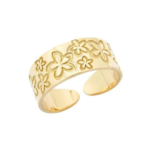 Bague de pied en or jaune. motifs fleurs.-Bagues de pied-Marque:Référence: L.BP1Métal: Or jauneTitre: 18 caratsPoids du métal: 1,90 GrComment choisir sa taille de doigt:cliquer pour découvrir notre guide des tailles imprimable-DIAM'S- -DIAM'S NC