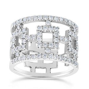 Bague en or blanc sertie de diamants.-Bagues diamants-Marque:Référence: D9.105-OBMétal: Or blancTitre: 18 caratsPoids du métal: 7,20 GrType de pierre: Diamant(s)Poids: 0,79 CtForme - taille: Taille brillantCouleur: FPureté: SI1Comment choisir sa taille de doigt:cliquer pour découvrir notre guide des tailles imprimable-DIAM'S- -DIAM'S NC