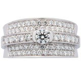 Bague en or blanc sertie de diamants.-Bagues diamants-Marque:Référence: D2.14/OBMétal: Or blancTitre: 18 caratsPoids du métal: 8,60 GrType de pierre: Diamant(s)Poids: 0,20 CtForme - taille: Taille brillantCouleur: FPureté: SI1Type de pierre (2): Diamant(s)Poids (2): 0,58 CtForme - taille (2): Taille brillantCouleur (2): FPureté (2): SI1Comment choisir sa taille de doigt:cliquer pour découvrir notre guide des tailles imprimable-DIAM'S- -DIAM'S NC