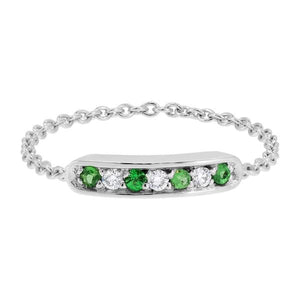 Bague en or blanc sertie de tsavorites et de diamants-Bagues pierres précieuses-Marque:Référence: D9.38-BTTSA- OBMétal: Or blancTitre: 18 caratsPoids du métal: 0,73 GrType de pierre: Tsavorite(s)Poids: 0,04 CtForme - taille: Taille brillantCouleur: VertType de pierre (2): Diamant(s)Poids (2): 0,03 CtForme - taille (2): Taille brillantCouleur (2): FPureté (2): SI1Comment choisir sa taille de doigt:cliquer pour découvrir notre guide des tailles imprimable-DIAM'S- -DIAM'S NC