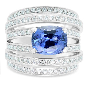 Bague en or blanc sertie d'un saphir et de diamants.-Bagues pierres précieuses-Marque: Référence: D2.54-OB-SAMétal: Or blancTitre: 18 caratsPoids du métal: 14,80 GrType de pierre: Saphir(s)Poids: 3,38 CtForme - taille: Taille coussinCouleur: BleuType de pierre (2): Diamant(s)Poids (2): 1,16 CtForme - taille (2): Taille brillantCouleur (2): FPureté (2): SI1 Comment choisir sa taille de doigt:cliquer pour découvrir notre guide des tailles imprimable-DIAM'S- -DIAM'S NC