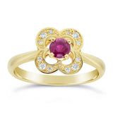 Bague en or jaune sertie de diamants et d'un rubis.-Bagues pierres précieuses-Marque:Référence: D9.121-RUMétal: Or jauneTitre: 18 caratsPoids du métal: 3,10 GrType de pierre: Rubis(s)Poids: 0,20 CtForme - taille: Taille brillantCouleur: RougeType de pierre (2): Diamant(s)Poids (2): 0,10 CtForme - taille (2): Taille brillantCouleur (2): FPureté (2): SI1Comment choisir sa taille de doigt:cliquer pour découvrir notre guide des tailles imprimable-DIAM'S- -DIAM'S NC