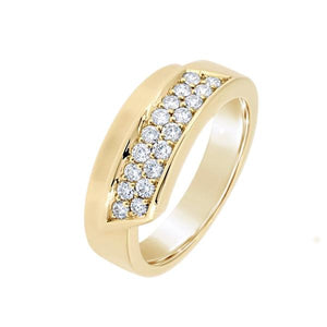Bague en or jaune sertie de diamants.-Bagues diamants-Marque:Référence: D2.36Métal: Or jauneTitre: 18 caratsPoids du métal: 6,00 GrType de pierre: Diamant(s)Poids: 0,36 CtForme - taille: Taille brillantCouleur: FPureté: SI1Comment choisir sa taille de doigt:cliquer pour découvrir notre guide des tailles imprimable-DIAM'S- -DIAM'S NC