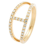 Bague en or jaune sertie de diamants.-Bagues diamants-Marque:Référence: D9.93Métal: Or jauneTitre: 18 caratsPoids du métal: 3,00 GrType de pierre: Diamant(s)Poids: 0,30 CtForme - taille: Taille brillantCouleur: FPureté: SI1Comment choisir sa taille de doigt:cliquer pour découvrir notre guide des tailles imprimable-DIAM'S- -DIAM'S NC