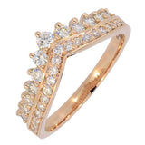 Bague en or rose sertie de diamants-Bagues diamants-Marque:Référence: D9.155-ROMétal: Or roseTitre: 18 caratsPoids du métal: 3,20 GrType de pierre: Diamant(s)Poids: 0,06 CtForme - taille: Taille brillantCouleur: FPureté: SI1Comment choisir sa taille de doigt:cliquer pour découvrir notre guide des tailles imprimable-DIAM'S- -DIAM'S NC