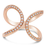 Bague en or rose sertie de diamants.-Bagues diamants-Marque:Référence: D9.123-ROMétal: Or roseTitre: 18 caratsPoids du métal: 4,00 GrType de pierre: Diamant(s)Poids: 0,35 CtForme - taille: Taille brillantCouleur: FPureté: SI1Comment choisir sa taille de doigt:cliquer pour découvrir notre guide des tailles imprimable-DIAM'S- -DIAM'S NC