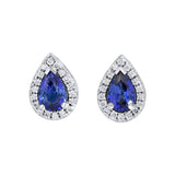 Boucle d'oreilles en or blanc serties de saphirs et de diamants.-Boucles d'oreilles pierres précieuses-Marque:Référence: D6.116-OB-SAMétal: Or blancTitre: 18 caratsPoids du métal: 2,20 GrType de pierre: Saphir(s)Poids: 1,20 CtForme - taille: Taille poireCouleur: BleuType de pierre (2): Diamant(s)Poids (2): 0,32 CtForme - taille (2): Taille brillantCouleur (2): FPureté (2): SI1-DIAM'S- -DIAM'S NC