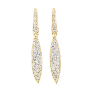 Boucle d'oreilles en or jaune serti de diamants-Boucles d'oreilles diamants-Marque:Référence: D6.101Métal: Or jauneTitre: 18 caratsPoids du métal: 3,40 GrType de pierre: Diamant(s)Poids: 0,53 CtForme - taille: Taille brillantCouleur: FPureté: SI1-DIAM'S- -DIAM'S NC
