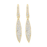 Boucle d'oreilles en or jaune serti de diamants-Boucles d'oreilles diamants-Marque:Référence: D6.101Métal: Or jauneTitre: 18 caratsPoids du métal: 3,40 GrType de pierre: Diamant(s)Poids: 0,53 CtForme - taille: Taille brillantCouleur: FPureté: SI1-DIAM'S- -DIAM'S NC
