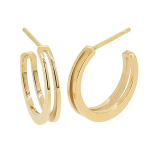 Boucle d'oreilles en or jaune.-Boucles d'oreilles or et argent-Marque:Référence: D6.131Métal: Or jauneTitre: 18 caratsPoids du métal: 2,80 Gr-DIAM'S- -DIAM'S NC