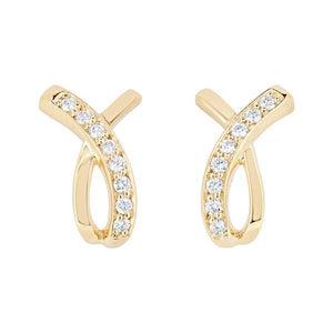 Boucles d'oreille en or jaune serti de diamants-Boucles d'oreilles diamants-Marque:Référence: D6.64Métal: Or jauneTitre: 18 caratsPoids du métal: 2,20 GrType de pierre: Diamant(s)Poids: 0,16 CtForme - taille: Taille brillantCouleur: FPureté: SI1-DIAM'S- -DIAM'S NC