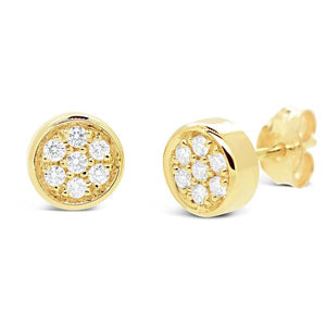 Boucles d'oreille en or jaune serties de diamants.-Boucles d'oreilles diamants-Marque:Référence: D6.39Métal: Or jauneTitre: 18 caratsPoids du métal: 0,90 GrType de pierre: Diamant(s)Poids: 0,14 CtForme - taille: Taille brillantCouleur: FPureté: SI1-DIAM'S- -DIAM'S NC