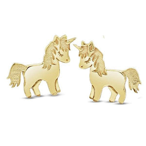 Boucles d'oreilles Licorne en or jaune-Boucles d'oreilles or et argent-Marque:Référence: L6.70Métal: Or jauneTitre: 18 caratsPoids du métal: 1,00 Gr-DIAM'S- -DIAM'S NC
