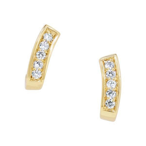 Boucles d'oreilles en or jaune serties de diamants.-Boucles d'oreilles diamants-Marque:Référence: D6.51Métal: Or jauneTitre: 18 caratsPoids du métal: 2,00 GrType de pierre: Diamant(s)Poids: 0,20 CtForme - taille: Taille brillantCouleur: FPureté: SI1-DIAM'S- -DIAM'S NC