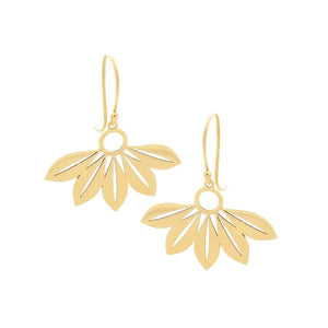 Boucles d'oreilles en or jaune.-Boucles d'oreilles or et argent-Marque:Référence: L6.65Métal: Or jauneTitre: 18 caratsPoids du métal: 2,80 Gr-DIAM'S- -DIAM'S NC