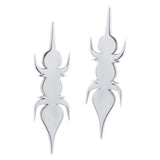 Boucles d'oreilles flèche faitière en argent.-Boucles d'oreilles or et argent-Marque:Référence: L6.14-AMétal: ArgentTitre: 925Poids du métal: 1,10 Gr-DIAM'S- -DIAM'S NC