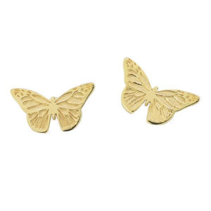 Boucles d'oreilles papillon en or jaune.-Boucles d'oreilles or et argent-Marque: Référence: L6.46Métal: Or jauneTitre: 18 caratsPoids du métal: 0,70 Gr-DIAM'S- -DIAM'S NC
