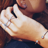 Bracelet en or blanc serti de diamants.-Bracelets diamants-Marque:Référence: D4.97-OBMétal: Or blancTitre: 18 caratsPoids du métal: 3,80 GrType de pierre: Diamant(s)Poids: 0,18 CtForme - taille: Taille brillantCouleur: FPureté: SI1-DIAM'S- -DIAM'S NC