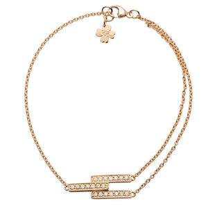 Bracelet en or jaune serti de diamants.-Bracelets diamants-Marque:Référence: D4.54Métal: Or jauneTitre: 18 caratsPoids du métal: 3,70 GrType de pierre: Diamant(s)Poids: 0,21 CtForme - taille: Taille brillantCouleur: FPureté: SI1-DIAM'S- -DIAM'S NC