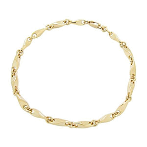 Bracelet en or jaune.-Bracelets or et argent-Marque:Référence: 4.42-18Métal: Or jauneTitre: 18 caratsPoids du métal: 12,20 Gr-DIAM'S- -DIAM'S NC