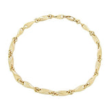 Bracelet en or jaune.-Bracelets or et argent-Marque:Référence: 4.42-18Métal: Or jauneTitre: 18 caratsPoids du métal: 12,20 Gr-DIAM'S- -DIAM'S NC