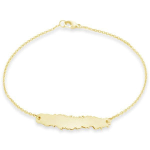 Bracelet identité Calédonie en or jaune.-Bracelets gourmette identitée-Marque:Référence: L4.29Métal: Or jauneTitre: 18 caratsPoids du métal: 2,10 Gr-DIAM'S- -DIAM'S NC