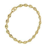 Bracelet maille grain de caf en or jaune 21 cm-Bracelets or et argent-Marque:Référence: 4.33-21M tal: Or jauneTitre: 18 caratsPoids du m tal: 16,50 Gr-DIAM'S- -DIAM'S NC