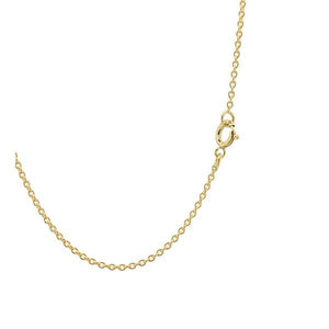 Chaine en or jaune maille forçat ronde maillon 1,2 mm 42 cm-Chaines or et argent-Marque:Référence: FR-42-1.2Métal: Or jauneTitre: 18 caratsPoids du métal: 2,00 Gr-DIAM'S- -DIAM'S NC