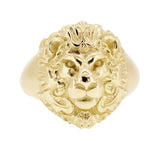 Chevalière en or jaune Tête de Lion.-Chevalières-Marque:Référence: D8.32Métal: Or jauneTitre: 18 caratsPoids du métal: 12,30 GrComment choisir sa taille de doigt:cliquer pour découvrir notre guide des tailles imprimable-DIAM'S- -DIAM'S NC