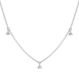 Collier en or blanc serti de diamants.-Pendentifs & Colliers diamants-Marque:Référence: D3.224-OBMétal: Or blancTitre: 18 caratsPoids du métal: 1,40 GrType de pierre: Diamant(s)Poids: 0,12 CtForme - taille: Taille brillantCouleur: FPureté: SI1-DIAM'S- -DIAM'S NC