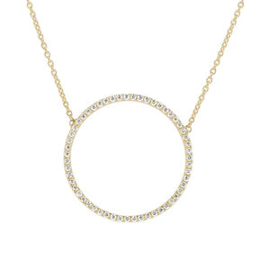 Collier en or jaune serti de diamants-Pendentifs & Colliers diamants-Marque:Référence: D3.151Métal: Or jauneTitre: 18 caratsPoids du métal: 2,30 GrType de pierre: Diamant(s)Poids: 0,17 CtForme - taille: Taille brillantCouleur: FPureté: SI1-DIAM'S- -DIAM'S NC