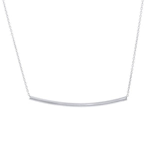 Collier tube en or blanc.-Pendentifs & Colliers or et argent-Marque:Référence: COL-TUB-OBMétal: Or blancTitre: 18 caratsPoids du métal: 2,46 Gr-DIAM'S- -DIAM'S NC