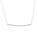Collier tube en or blanc.-Pendentifs & Colliers or et argent-Marque:Référence: COL-TUB-OBMétal: Or blancTitre: 18 caratsPoids du métal: 2,46 Gr-DIAM'S- -DIAM'S NC