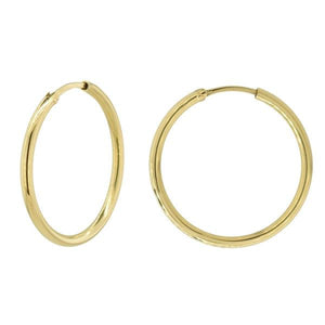 Créoles DIAM'S fil rond en or jaune. 1,4 mm diamètre interieur 16 mm-Boucles d'oreilles or et argent-Marque:Référence: C1.4-D16Métal: Or jauneTitre: 18 caratsPoids du métal: 1,40 Gr-DIAM'S- -DIAM'S NC