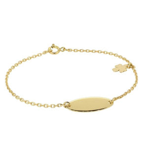 Gourmette en or jaune, chaine forçat diamantée.-Bracelets gourmette identitée-Marque:Référence: L4.64-FDMétal: Or jauneTitre: 18 caratsPoids du métal: 1,70 Gr-DIAM'S- -DIAM'S NC