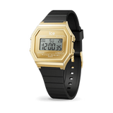 ICE digit retro - Metal gold mirror - Black - Small-Montres femme-Marque:Référence: 022731-ICE WATCH- -DIAM'S NC