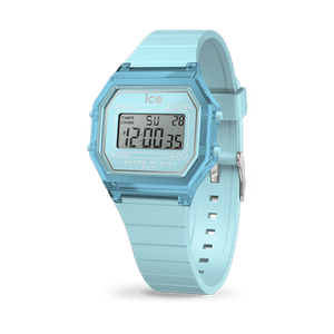 ICE digit retro - Sky blue - Clear - Small-Montres femme-Marque:Référence: 022888-ICE WATCH- -DIAM'S NC