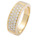 Jonc en or jaune serti de diamants-Bagues diamants-Marque:Référence: D2.13Métal: Or jauneTitre: 18 caratsPoids du métal: 6,80 GrType de pierre: Diamant(s)Poids: 0,66 CtForme - taille: Taille brillantCouleur: FPureté: SI1Comment choisir sa taille de doigt:cliquer pour découvrir notre guide des tailles imprimable-DIAM'S- -DIAM'S NC