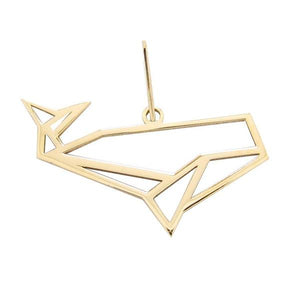 Pendentif Origami Baleine en or jaune 18 carats.-Pendentifs Origami-Marque:Référence: WHALEMétal: Or jauneTitre: 18 caratsPoids du métal: 0,80 Gr-DIAM'S- -DIAM'S NC