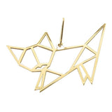 Pendentif Origami Chat en or jaune.-Pendentifs Origami-Marque:Référence: CATMétal: Or jauneTitre: 18 caratsPoids du métal: 0,70 Gr-DIAM'S- -DIAM'S NC