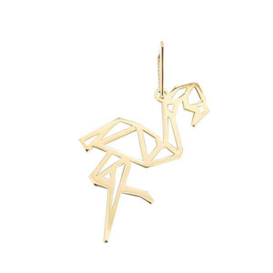 Pendentif Origami Flamant en or jaune 18 carats.-Pendentifs Origami-Marque:Référence: FLAMANTMétal: Or jauneTitre: 18 caratsPoids du métal: 0,90 Gr-DIAM'S- -DIAM'S NC