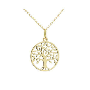 Pendentif arbre de vie en or jaune-Pendentifs & Colliers or et argent-Marque:Référence: L3.203Métal: Or jauneTitre: 18 caratsPoids du métal: 0,80 Gr-DIAM'S- -DIAM'S NC