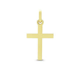 Pendentif croix en or jaune.-Pendentif Religieux-Marque:Référence: L3.191Métal: Or jauneTitre: 18 caratsPoids du métal: 0,60 Gr-DIAM'S- -DIAM'S NC