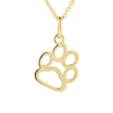 Pendentif empreinte en or jaune.-Pendentifs & Colliers or et argent-Marque:Référence: L3.107Métal: Or jauneTitre: 18 caratsPoids du métal: 0,40 Gr-DIAM'S- -DIAM'S NC