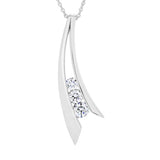 Pendentif en or blanc serti de diamants-Pendentifs & Colliers diamants-Marque:Référence: D3.70-OBMétal: Or blancTitre: 18 caratsPoids du métal: 4,80 GrType de pierre: Diamant(s)Poids: 0,65 CtForme - taille: Taille brillantCouleur: FPureté: SI1-DIAM'S- -DIAM'S NC