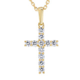 Pendentif en or jaune 18 carats 11 diamants de 0.04 carat couleur F pureté SI1-Pendentif Religieux-Marque:Référence: D3.6Métal: Or jauneTitre: 18 caratsPoids du métal: 1,60 GrType de pierre: Diamant(s)Poids: 0,04 CtForme - taille: Taille brillantCouleur: FPureté: SI1-DIAM'S- -DIAM'S NC