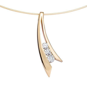 Pendentif en or jaune serti de diamants.-Pendentifs & Colliers diamants-Marque:Référence: D3.45Métal: Or jauneTitre: 18 caratsPoids du métal: 1,80 GrType de pierre: Diamant(s)Poids: 0,21 CtForme - taille: Taille brillantCouleur: FPureté: SI1-DIAM'S- -DIAM'S NC